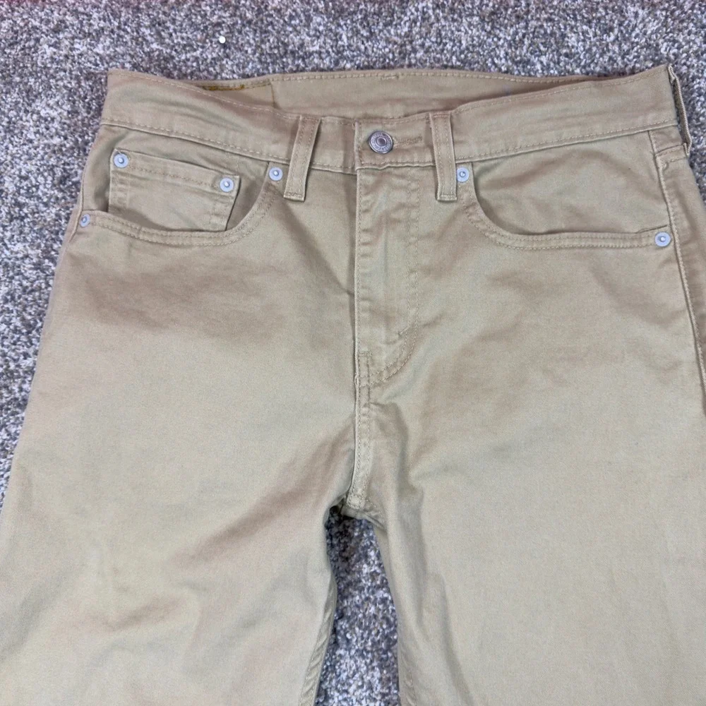 Levis 502 Taper Fit All Seasons Tech Khaki‎ Tan Pants Mens 31x32 29507-0639